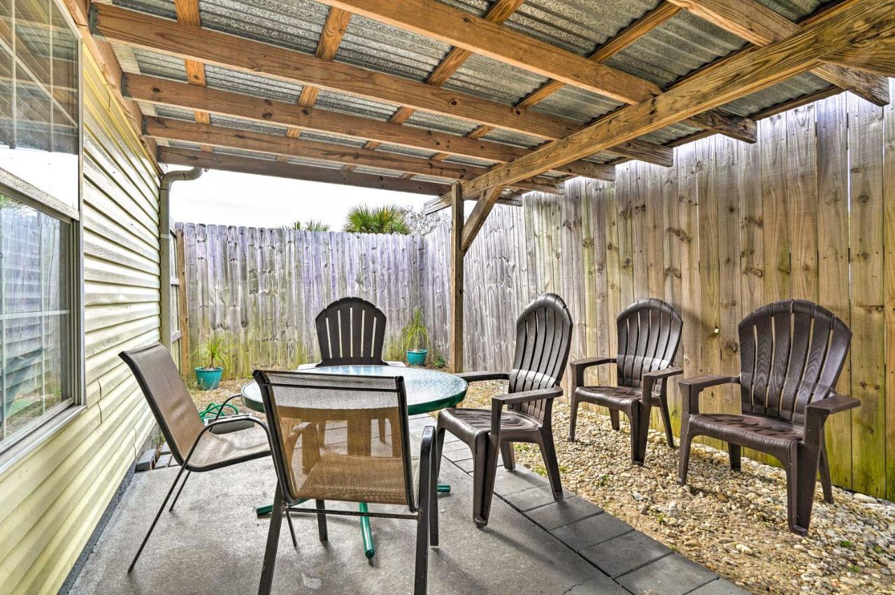 Pcb Duplex With Patio - Steps To Beach! Panama City Beach Eksteriør bilde